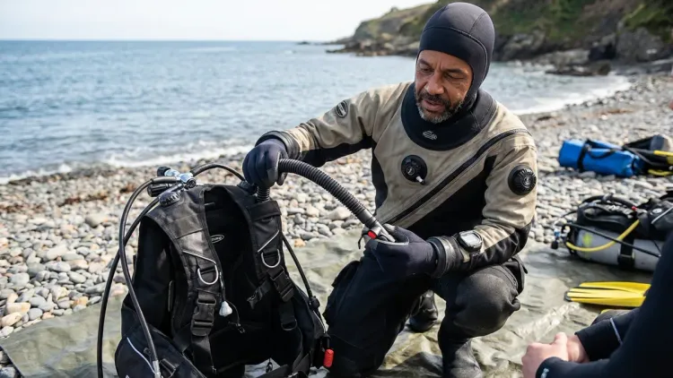 Inflator System: Power Inflator and Oral Backup