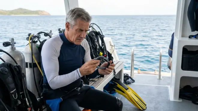 What happens if my dive computer fails mid-trip on a remote liveaboard?