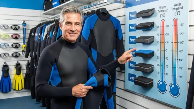 Wetsuit Thickness and Water Temperature