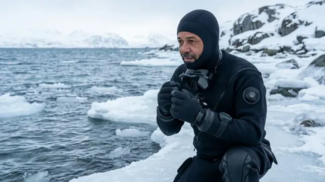 How does the Scout perform in cold water with thick hoods?