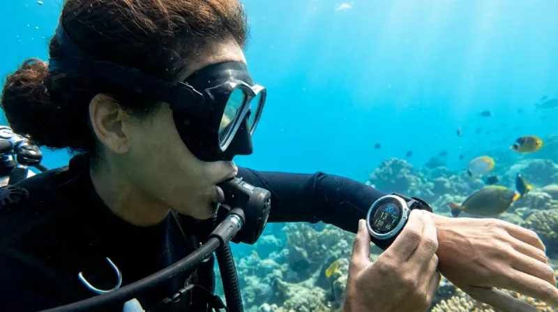 How to Read a Dive Computer Display Underwater