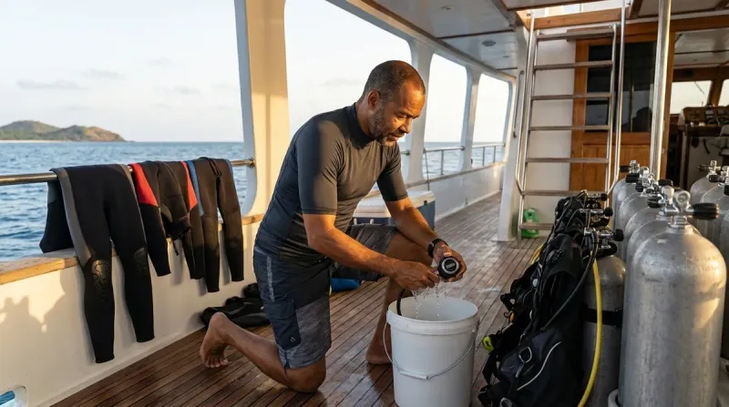 How to Maintain Dive Equipment During Multi-Day Liveaboards
