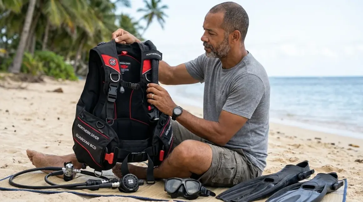 Scuba Diving Equipment Review Northern Diver Guardian Bcd