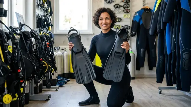 Why Scuba Fin Material Matters