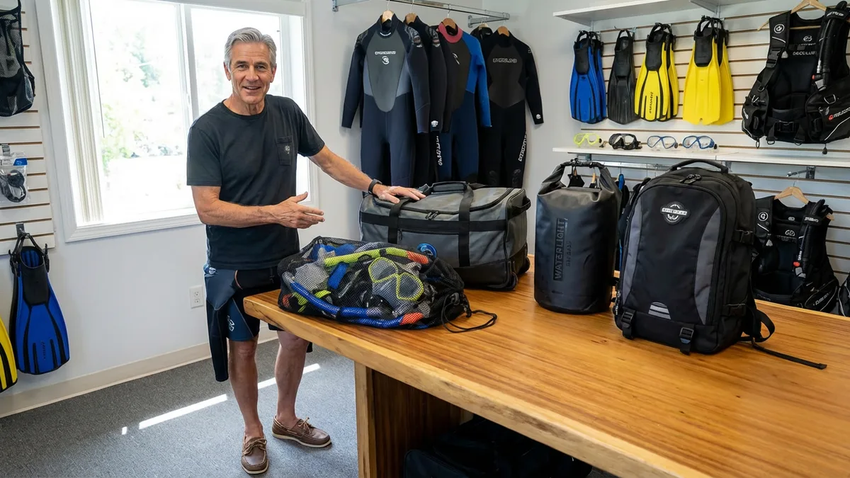 Types and Variations of Scuba Diving Gear Bags