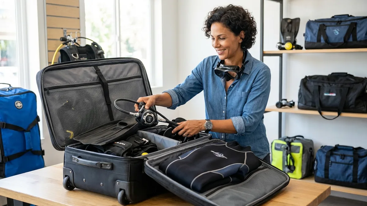 How Scuba Gear Bags Work