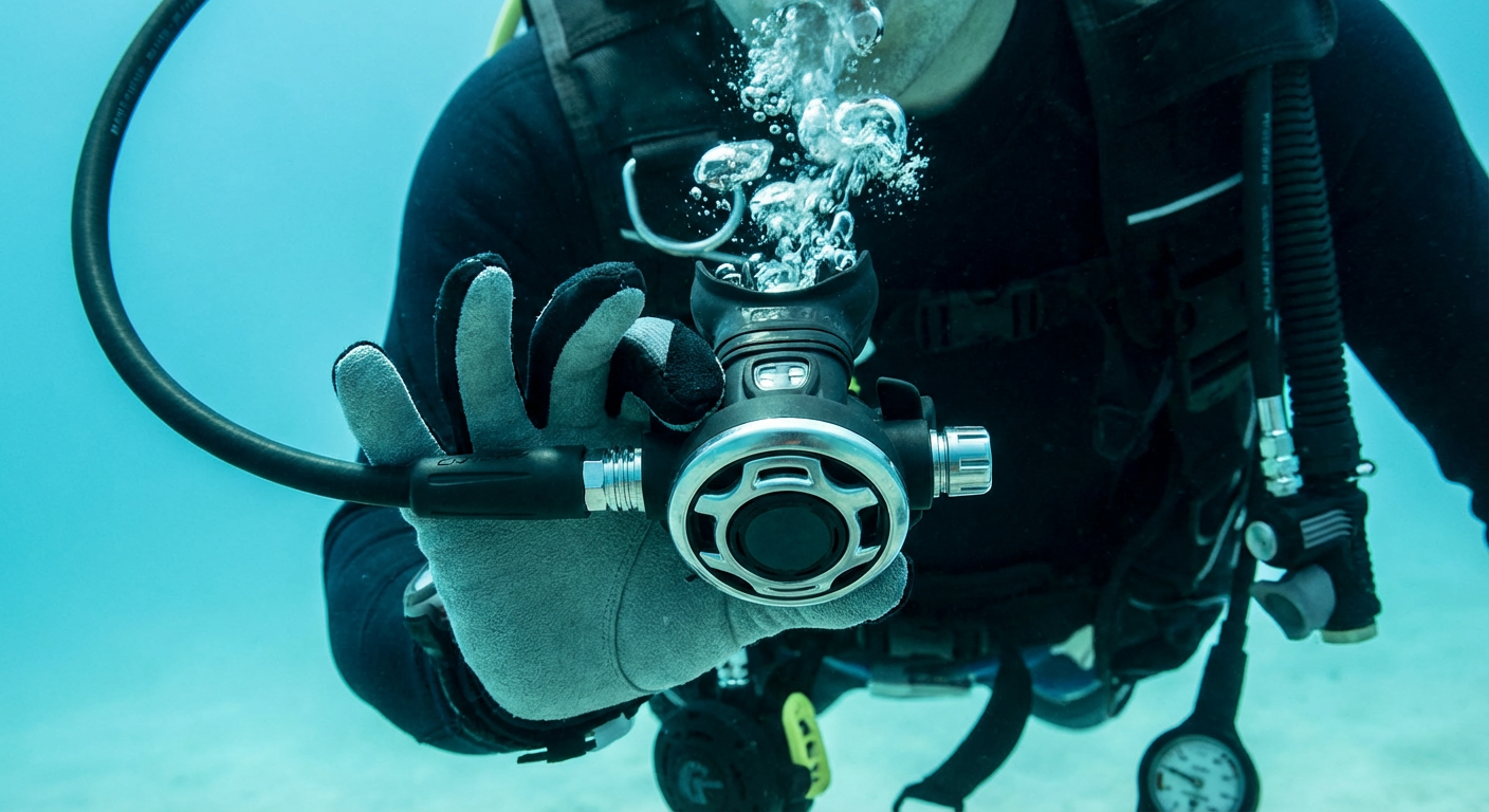 Second Stage: Where the Breathing Happens — scuba regulator