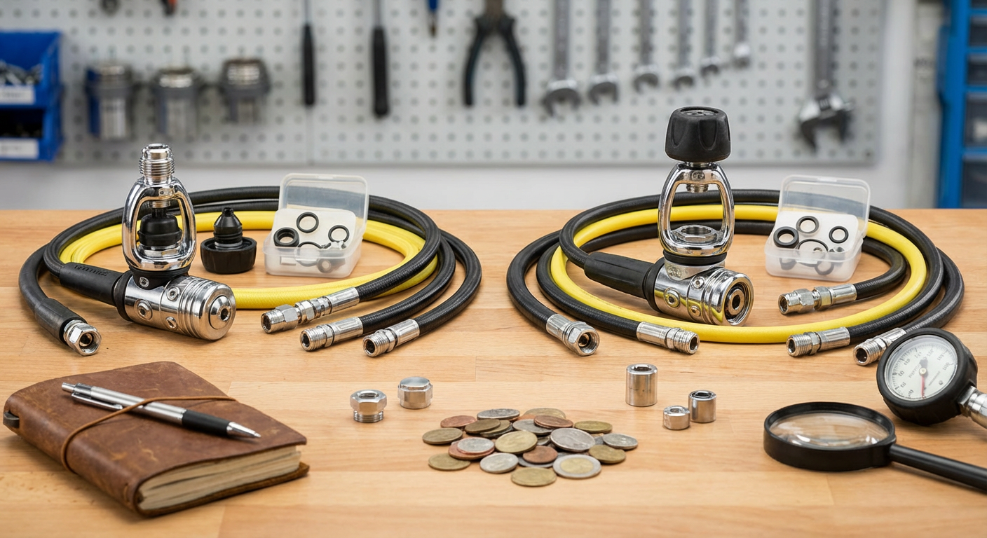 Step 6: Calculate the Real Costs of Each Option — din vs yoke regulator