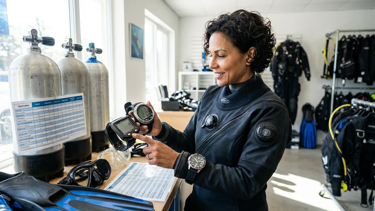 Step 3: Match Features to Your Actual Diving Style