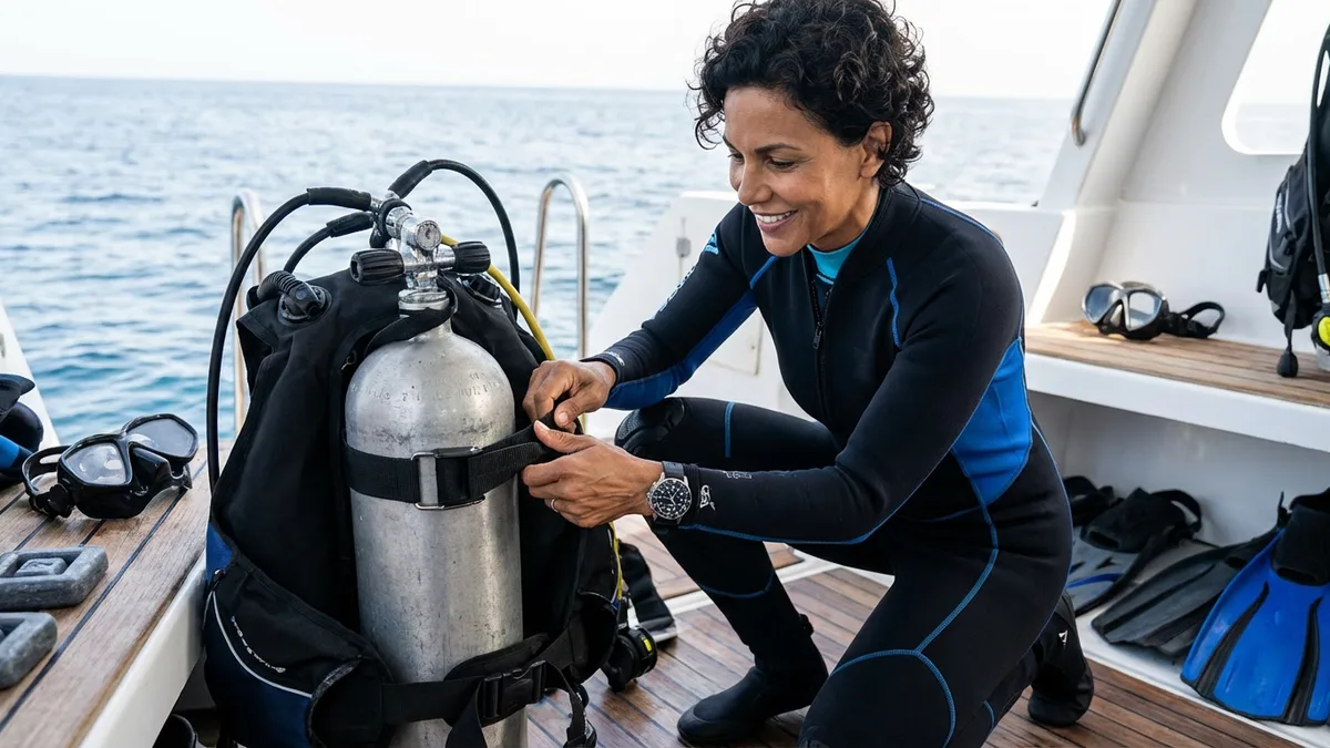 Step 5: Adjust the Tank Position and Secure the Cam Band