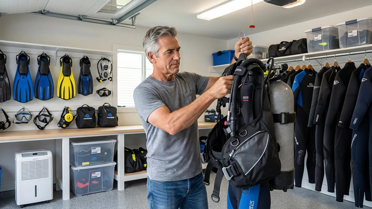 Storage and Long-Term Care Between Dive Seasons