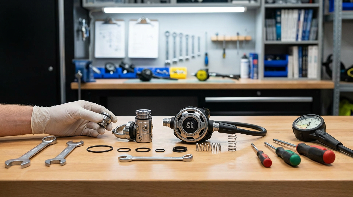 how to service a scuba regulator — How to Service a Scuba Regulator
