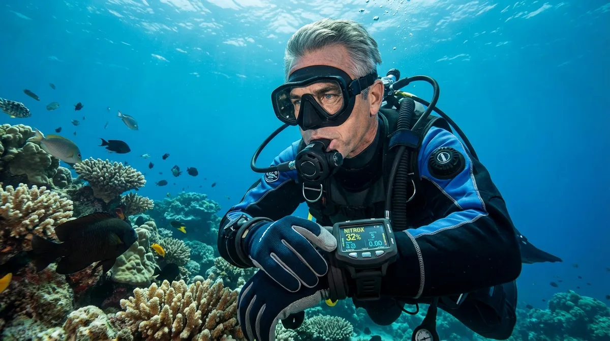 What Is Nitrox Mode on Dive Computers? EAN Settings Explained